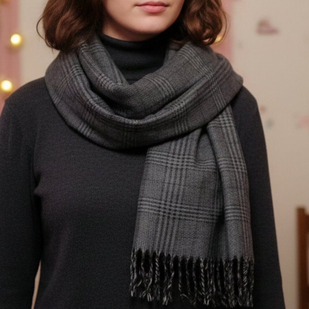 100% Pure Lambswool Winter Scarf